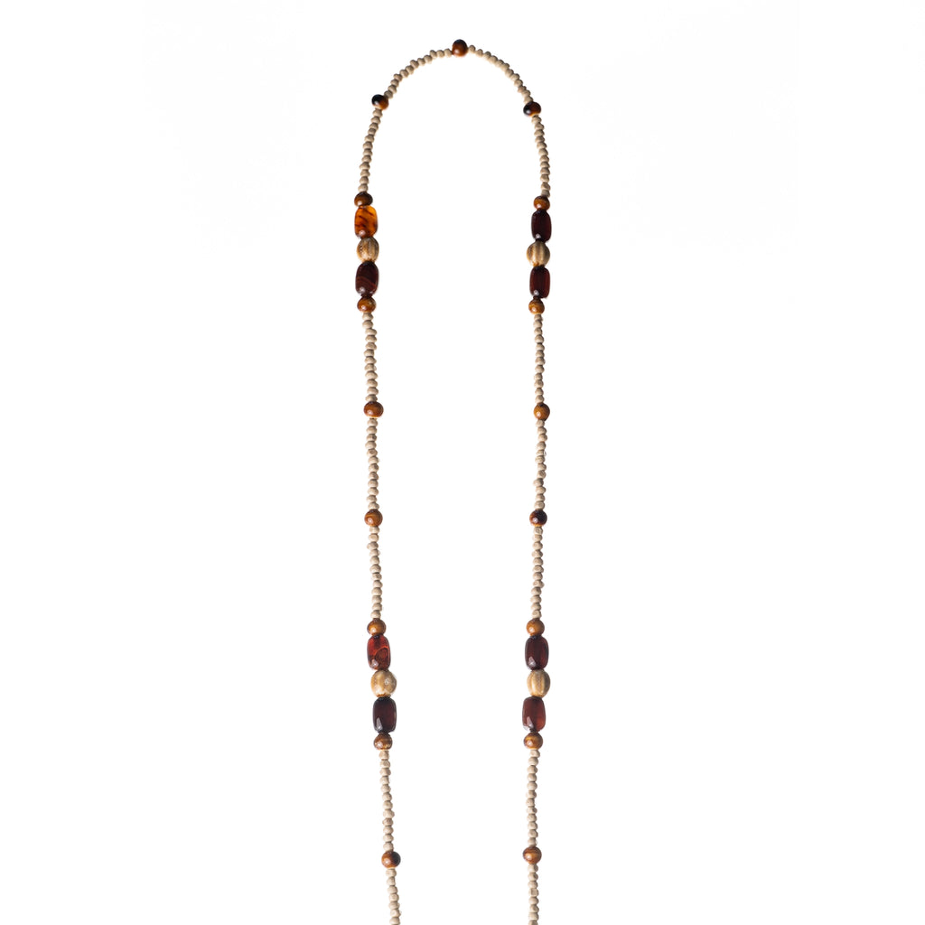 "Zvezdelina" Long Beige Chain 120cm