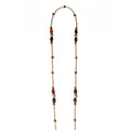 "Zvezdelina" Long Beige Chain 120cm