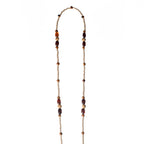 "Zvezdelina" Long Beige Chain 120cm