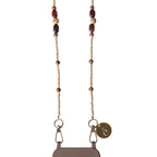 "Zvezdelina" Long Beige Chain 120cm