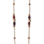 "Zvezdelina" Long Beige Chain 120cm