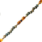 "Tsandrina" Long Dark Green Chain 120cm