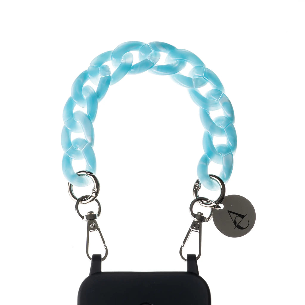 "Azure" Baby Blue Short Chain 30cm
