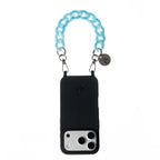 "Azure" Baby Blue Short Chain 30cm