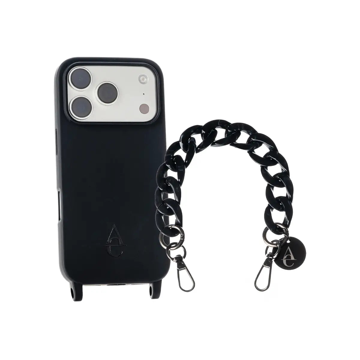 Set "Black Noir" - Black Case + Black Chain