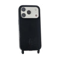 Soft Touch Case with rings "Noir" - Black