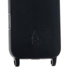 Soft Touch Case with rings "Noir" - Black