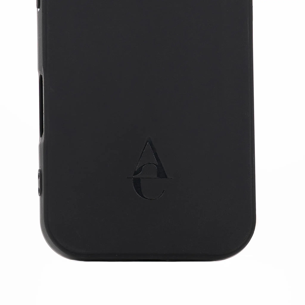 Matte Black iPhone Case "Onyx" - Soft-Touch TPU