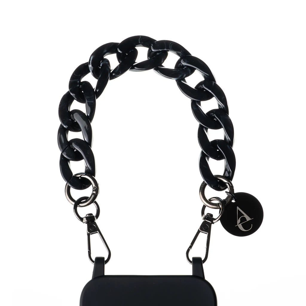 "Nicol" Black Short Chain 30cm