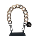 "Moon" Gray Short Chain 30cm
