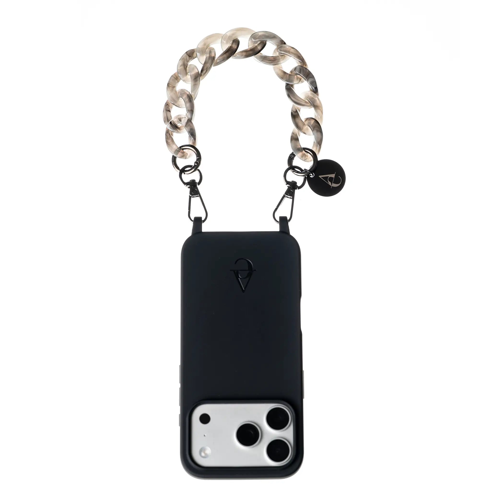 "Moon" Gray Short Chain 30cm