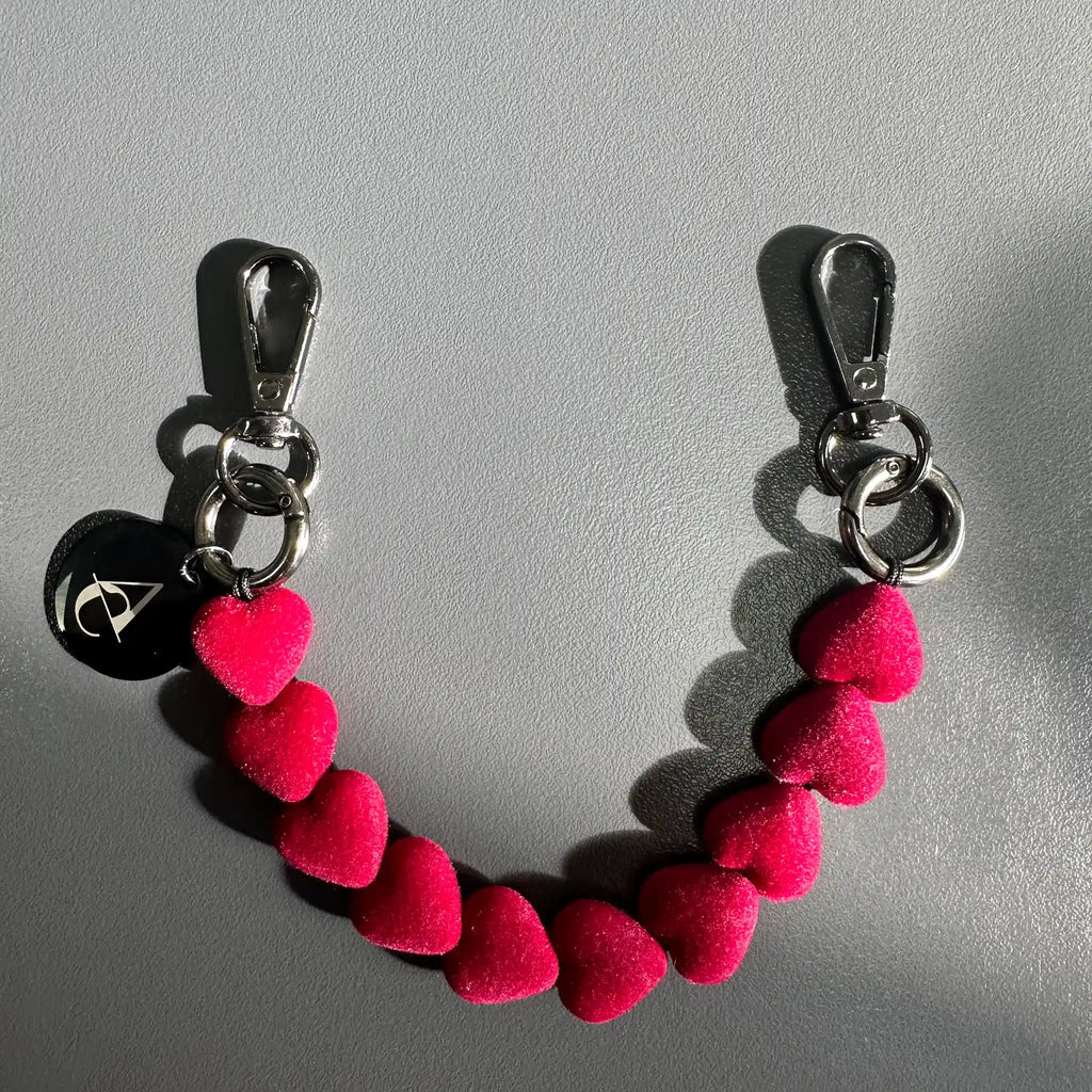 Red Heart "I love you" Short Chain 30cm