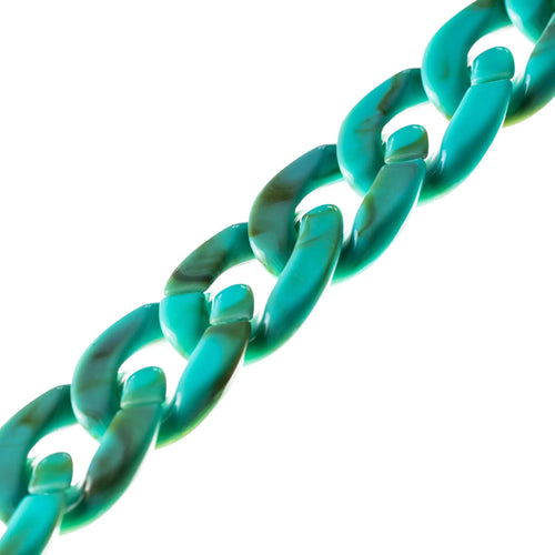 "Jade" Turquoise Short Chain 30cm
