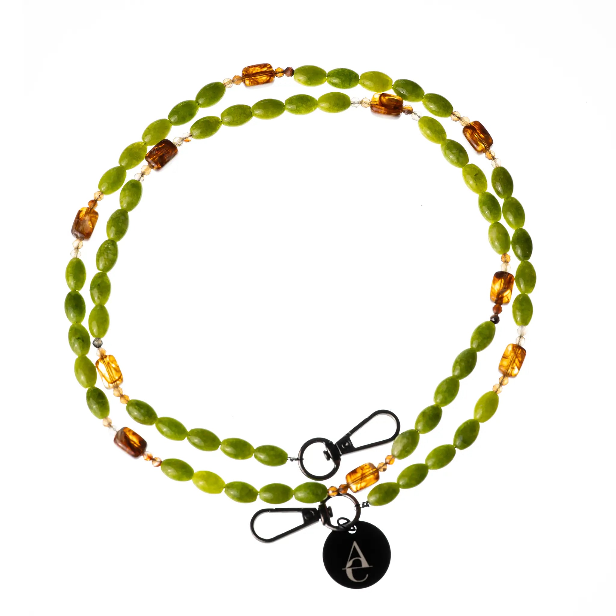 "Verde" Long Green Chain 120cm