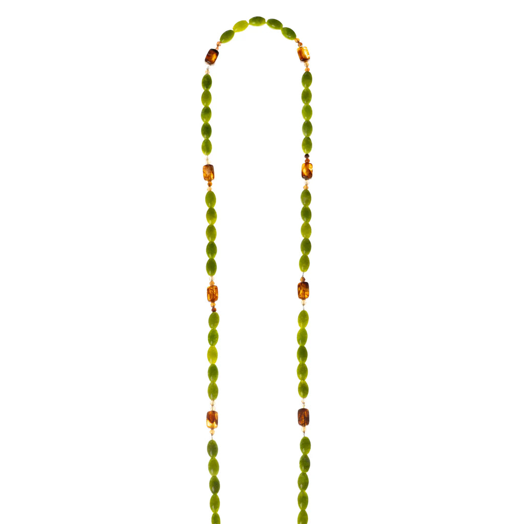 "Verde" Long Green Chain 120cm